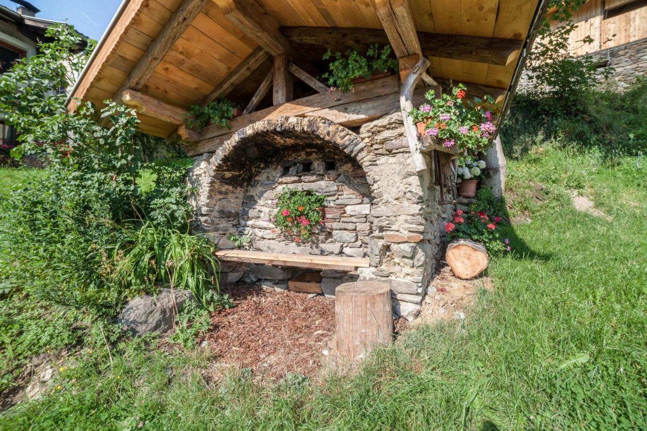 Innergasserhof Ferienwohnung Edelweiss San Martino In Passiria  Bagian luar foto